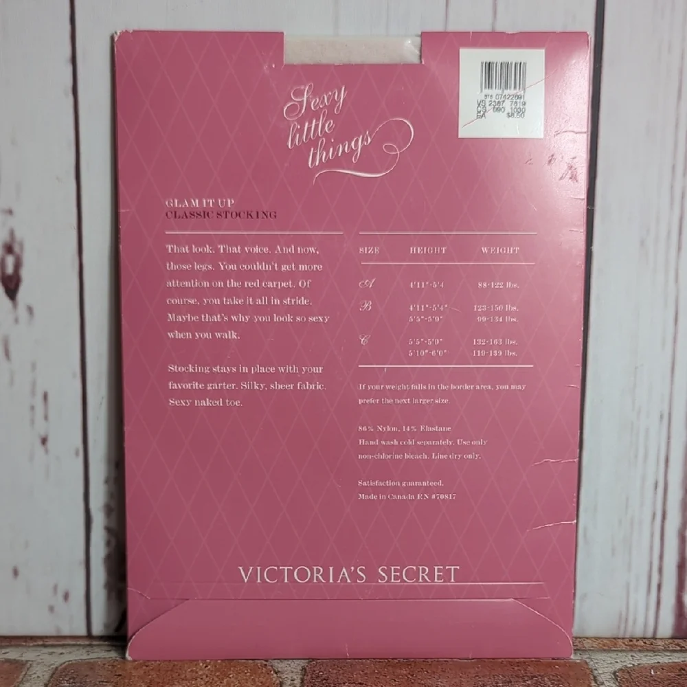 Designer 90's Pantyhose Bundle Pair Givenchy Victoria's Secret Size‎ C NEW